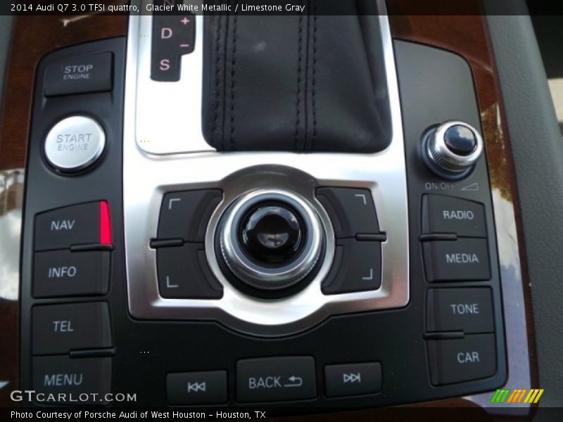 Glacier White Metallic / Limestone Gray 2014 Audi Q7 3.0 TFSI quattro