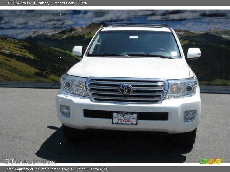 Blizzard Pearl / Black 2014 Toyota Land Cruiser