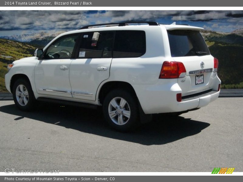 Blizzard Pearl / Black 2014 Toyota Land Cruiser