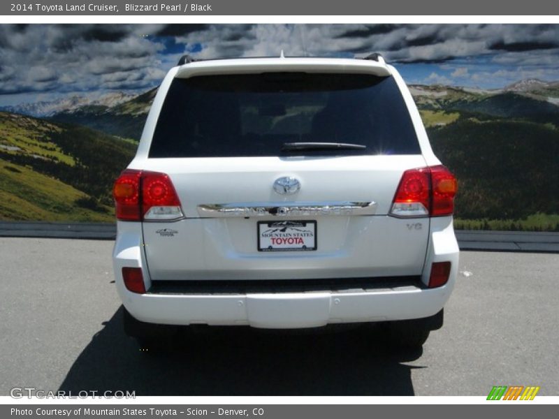 Blizzard Pearl / Black 2014 Toyota Land Cruiser