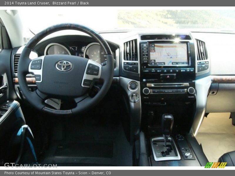 Blizzard Pearl / Black 2014 Toyota Land Cruiser