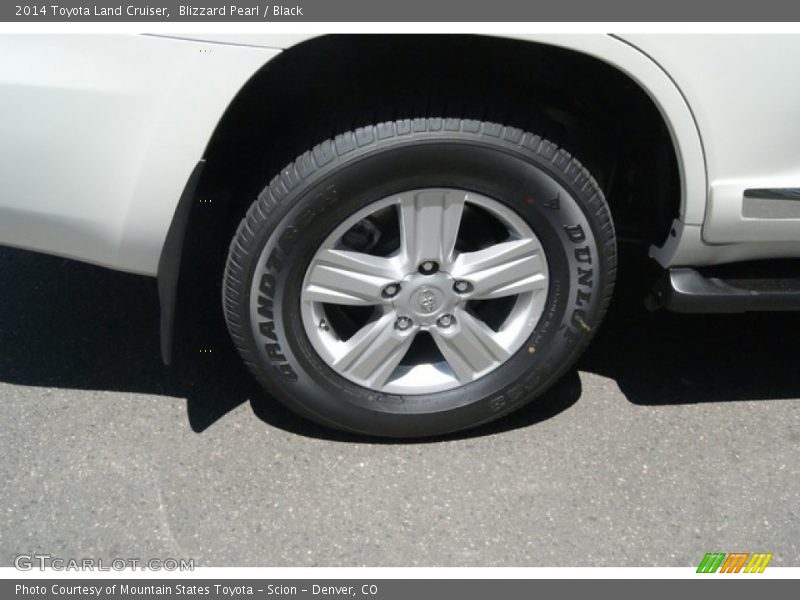 Blizzard Pearl / Black 2014 Toyota Land Cruiser