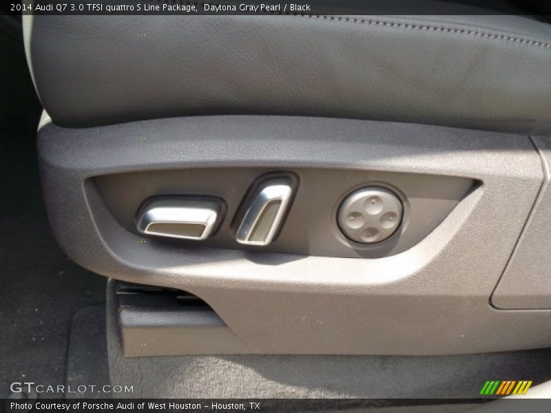 Daytona Gray Pearl / Black 2014 Audi Q7 3.0 TFSI quattro S Line Package