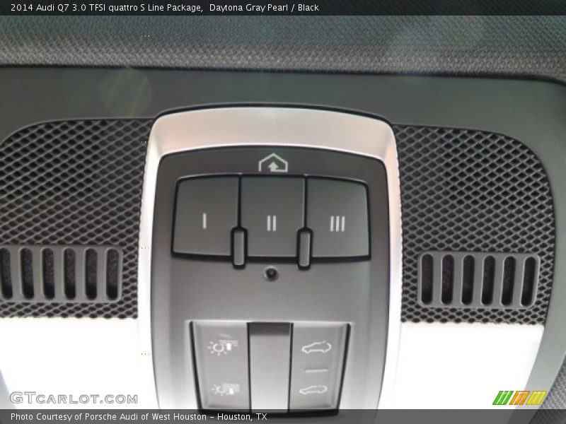 Daytona Gray Pearl / Black 2014 Audi Q7 3.0 TFSI quattro S Line Package