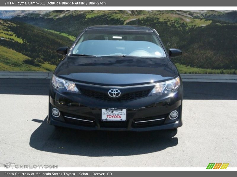 Attitude Black Metallic / Black/Ash 2014 Toyota Camry SE