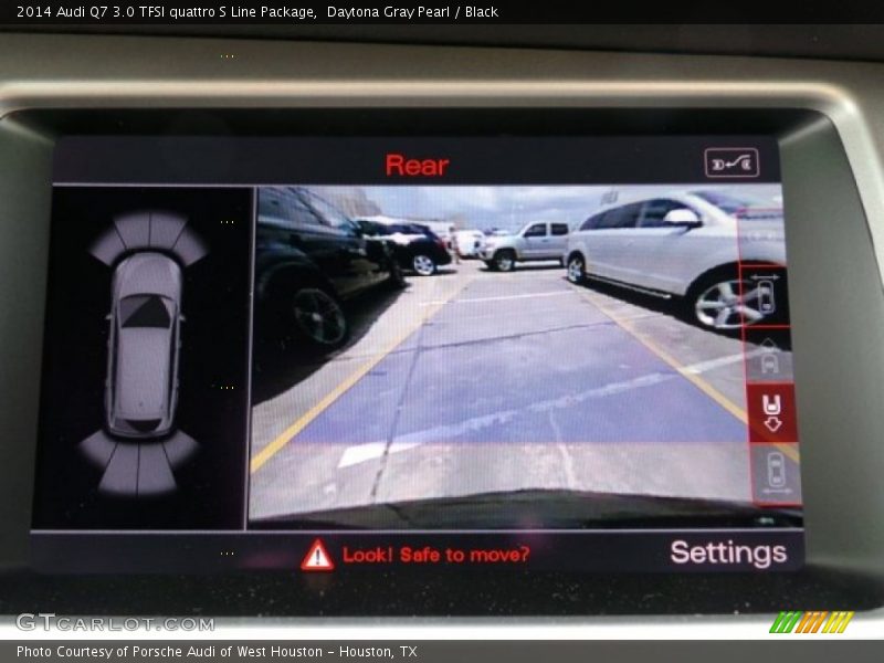 Daytona Gray Pearl / Black 2014 Audi Q7 3.0 TFSI quattro S Line Package