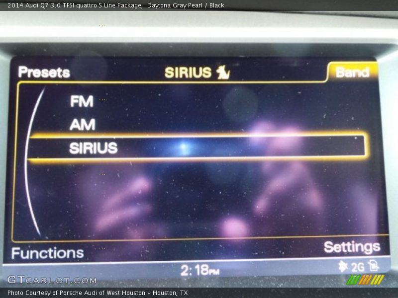 Daytona Gray Pearl / Black 2014 Audi Q7 3.0 TFSI quattro S Line Package