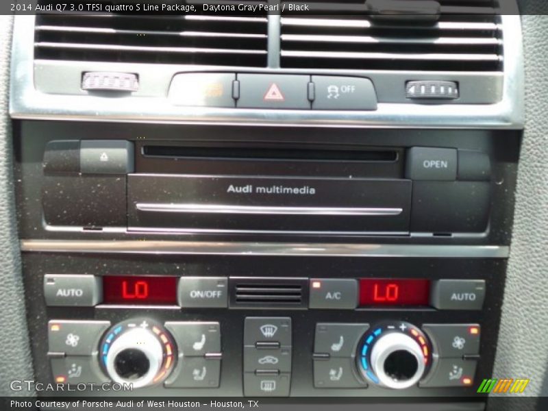 Daytona Gray Pearl / Black 2014 Audi Q7 3.0 TFSI quattro S Line Package