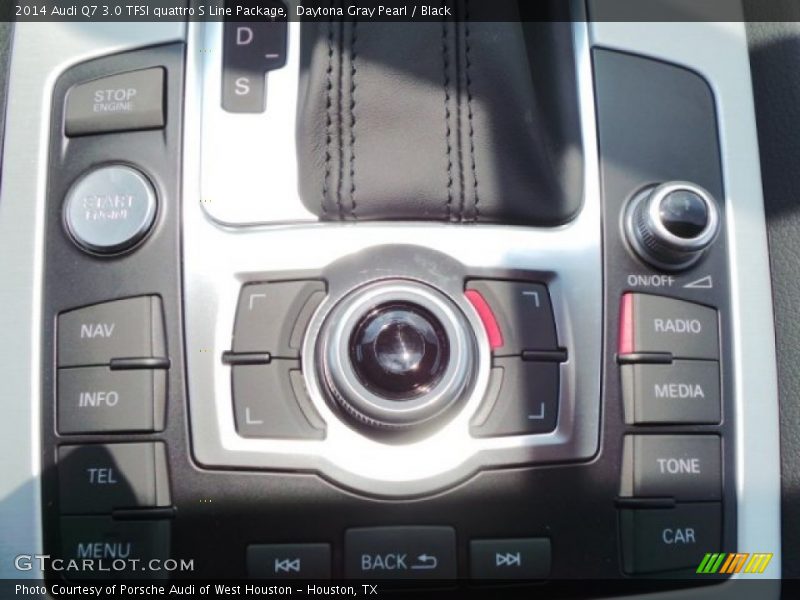 Daytona Gray Pearl / Black 2014 Audi Q7 3.0 TFSI quattro S Line Package