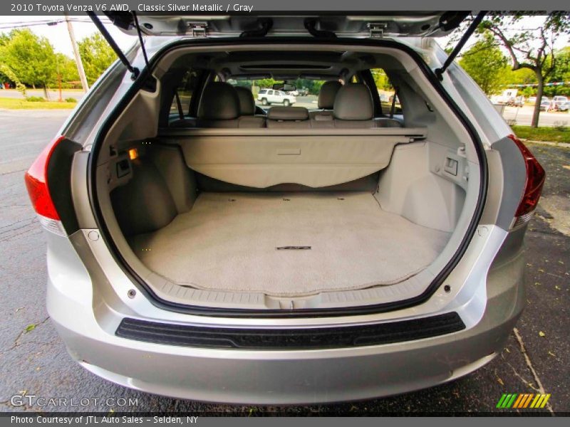  2010 Venza V6 AWD Trunk