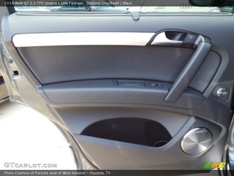 Daytona Gray Pearl / Black 2014 Audi Q7 3.0 TFSI quattro S Line Package