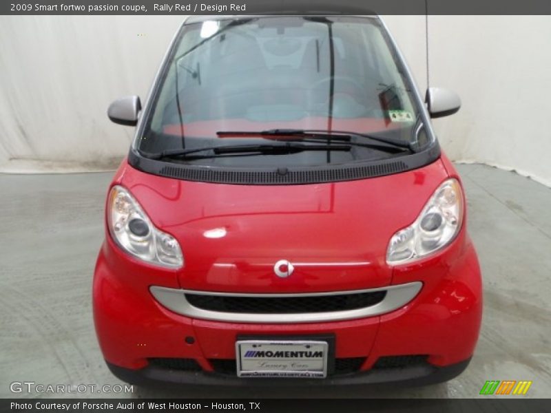 Rally Red / Design Red 2009 Smart fortwo passion coupe