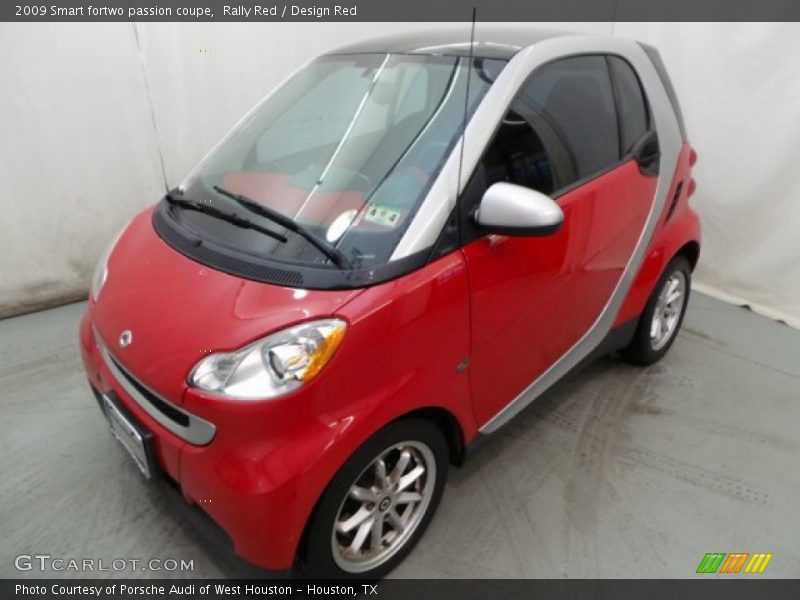 Rally Red / Design Red 2009 Smart fortwo passion coupe