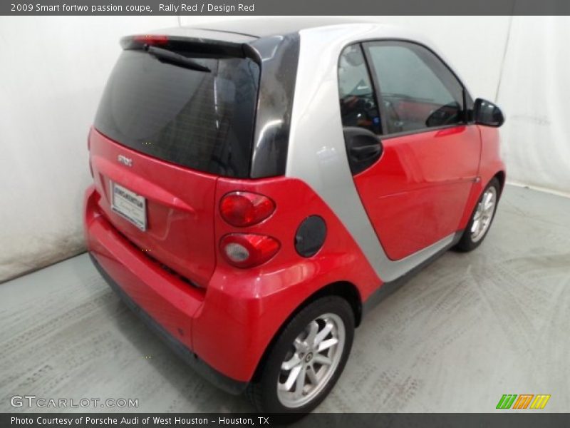 Rally Red / Design Red 2009 Smart fortwo passion coupe