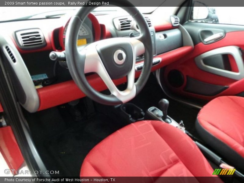 Rally Red / Design Red 2009 Smart fortwo passion coupe
