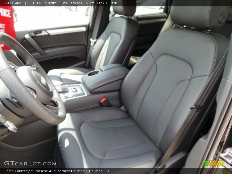 Night Black / Black 2014 Audi Q7 3.0 TFSI quattro S Line Package