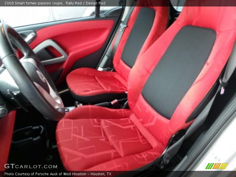 Rally Red / Design Red 2009 Smart fortwo passion coupe