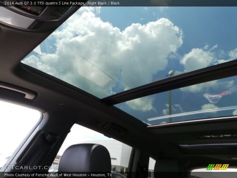 Night Black / Black 2014 Audi Q7 3.0 TFSI quattro S Line Package