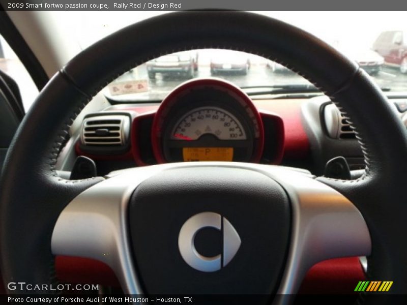 Rally Red / Design Red 2009 Smart fortwo passion coupe