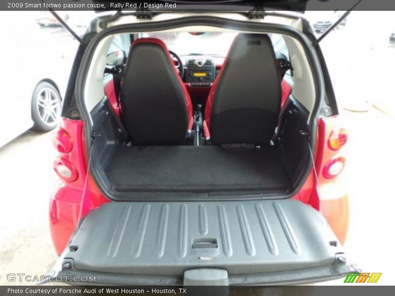 Rally Red / Design Red 2009 Smart fortwo passion coupe