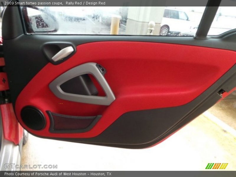 Rally Red / Design Red 2009 Smart fortwo passion coupe