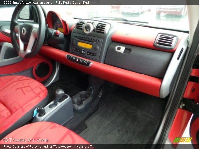 Rally Red / Design Red 2009 Smart fortwo passion coupe