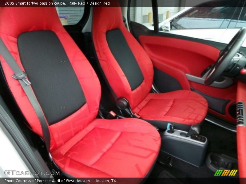 Rally Red / Design Red 2009 Smart fortwo passion coupe