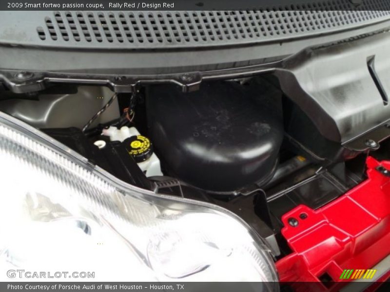 Rally Red / Design Red 2009 Smart fortwo passion coupe