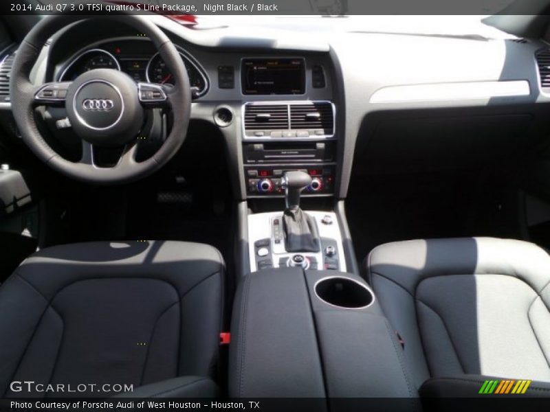 Night Black / Black 2014 Audi Q7 3.0 TFSI quattro S Line Package