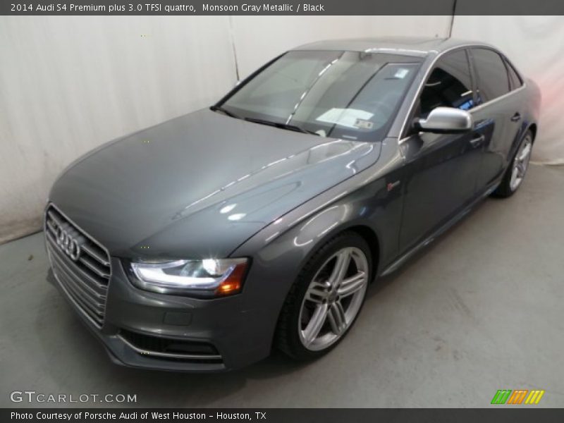 Monsoon Gray Metallic / Black 2014 Audi S4 Premium plus 3.0 TFSI quattro