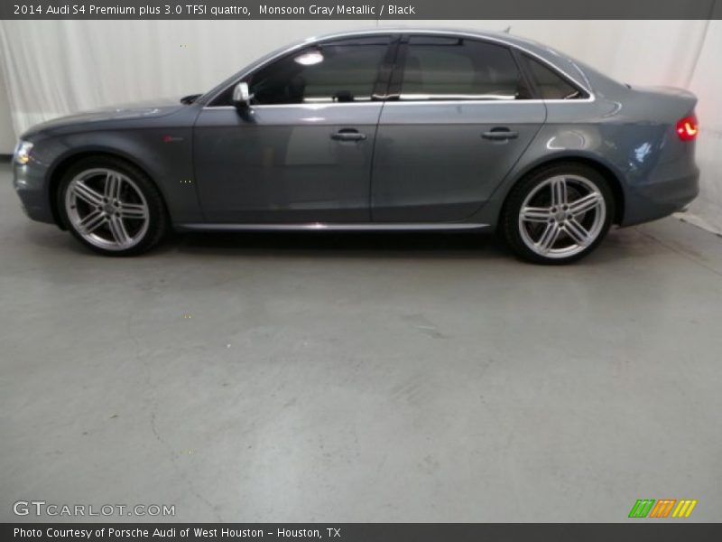 Monsoon Gray Metallic / Black 2014 Audi S4 Premium plus 3.0 TFSI quattro