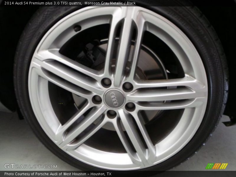 Monsoon Gray Metallic / Black 2014 Audi S4 Premium plus 3.0 TFSI quattro