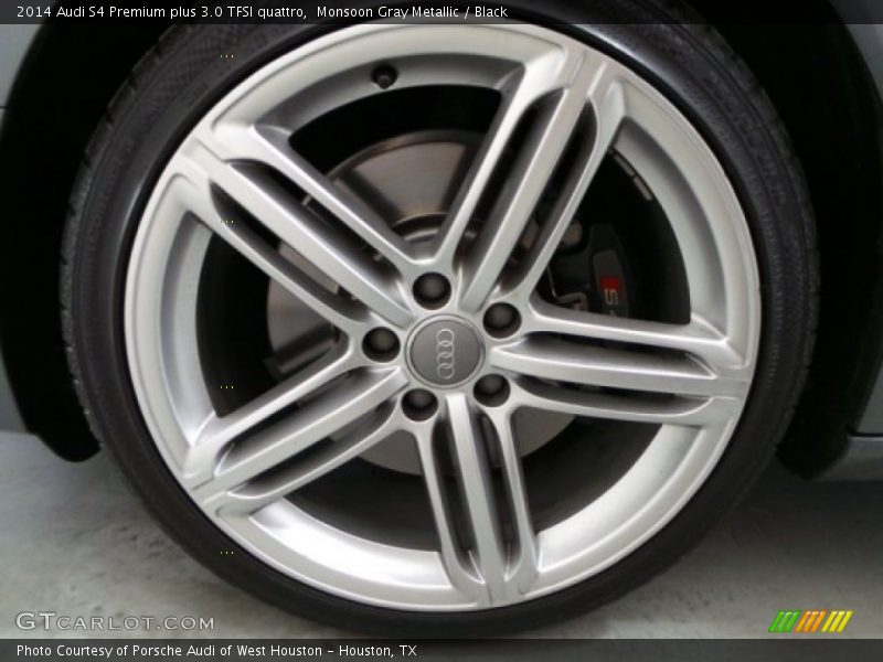 Monsoon Gray Metallic / Black 2014 Audi S4 Premium plus 3.0 TFSI quattro