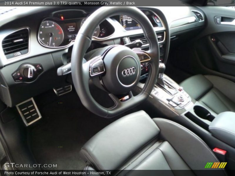 Monsoon Gray Metallic / Black 2014 Audi S4 Premium plus 3.0 TFSI quattro