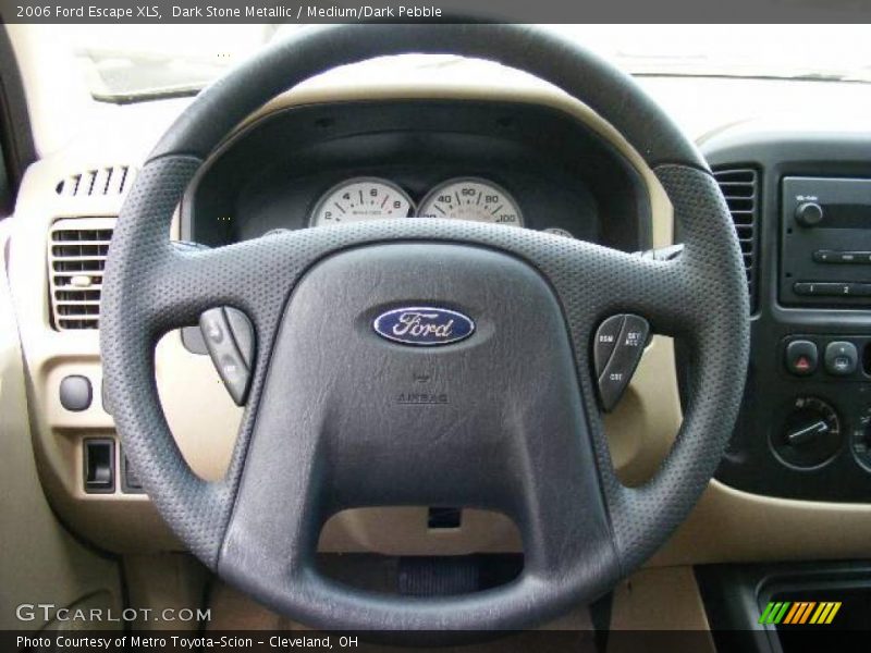 Dark Stone Metallic / Medium/Dark Pebble 2006 Ford Escape XLS