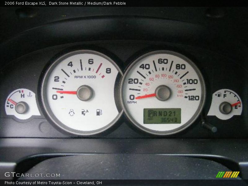 Dark Stone Metallic / Medium/Dark Pebble 2006 Ford Escape XLS