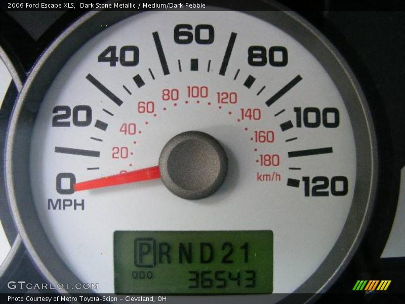 Dark Stone Metallic / Medium/Dark Pebble 2006 Ford Escape XLS