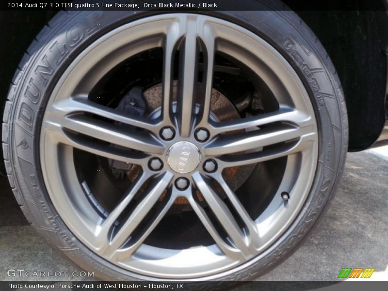 Orca Black Metallic / Black 2014 Audi Q7 3.0 TFSI quattro S Line Package