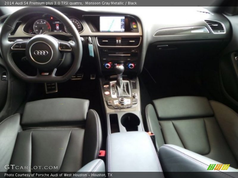 Monsoon Gray Metallic / Black 2014 Audi S4 Premium plus 3.0 TFSI quattro