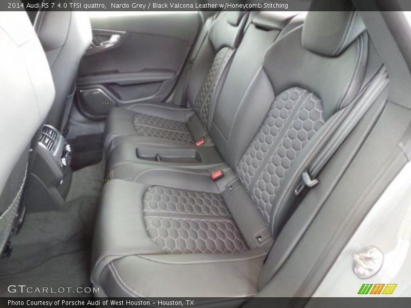 Rear Seat of 2014 RS 7 4.0 TFSI quattro