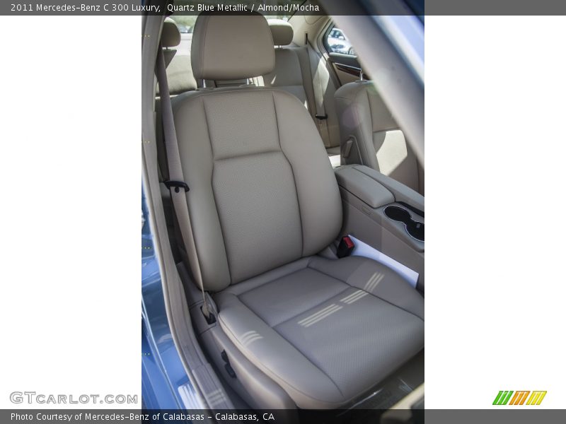 Quartz Blue Metallic / Almond/Mocha 2011 Mercedes-Benz C 300 Luxury