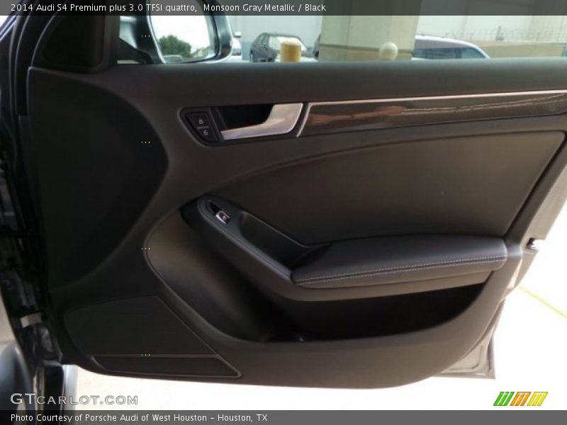 Monsoon Gray Metallic / Black 2014 Audi S4 Premium plus 3.0 TFSI quattro