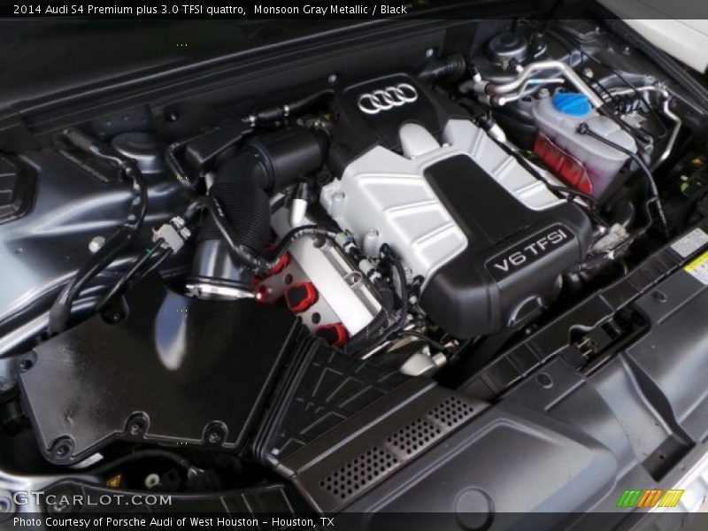 Monsoon Gray Metallic / Black 2014 Audi S4 Premium plus 3.0 TFSI quattro