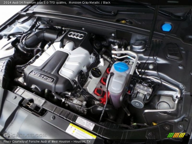 Monsoon Gray Metallic / Black 2014 Audi S4 Premium plus 3.0 TFSI quattro