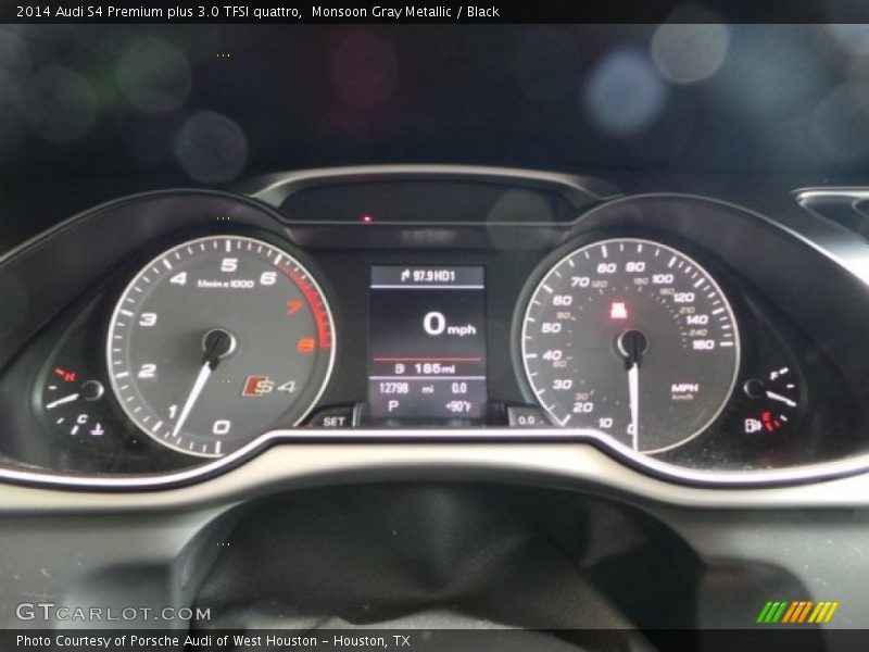 Monsoon Gray Metallic / Black 2014 Audi S4 Premium plus 3.0 TFSI quattro