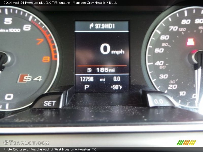 Monsoon Gray Metallic / Black 2014 Audi S4 Premium plus 3.0 TFSI quattro