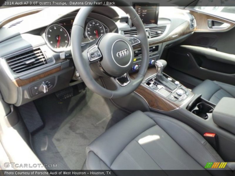  2014 A7 3.0T quattro Prestige Black Interior