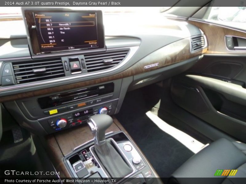 Daytona Gray Pearl / Black 2014 Audi A7 3.0T quattro Prestige