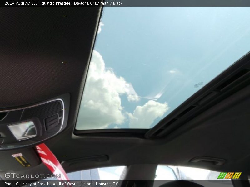 Daytona Gray Pearl / Black 2014 Audi A7 3.0T quattro Prestige