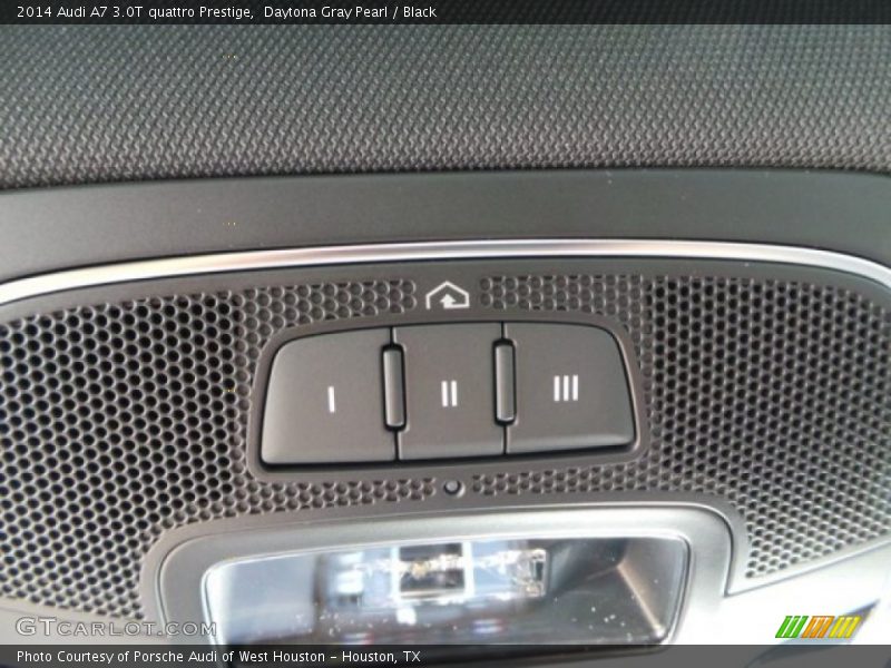 Daytona Gray Pearl / Black 2014 Audi A7 3.0T quattro Prestige